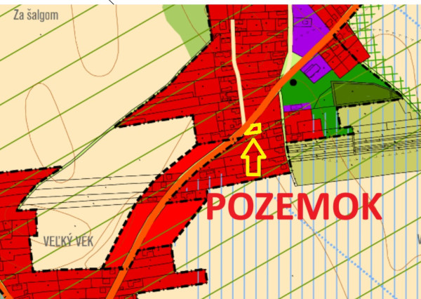 Nízka cena - stavebný pozemok - Hurbanovo - 450m2