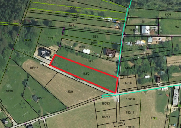 Stavebný pozemok - Dolný Hričov - Peklina - 2108m2