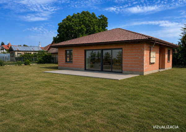 Hrubá stavba 5izbového rodinného domu + pozemok 606m2