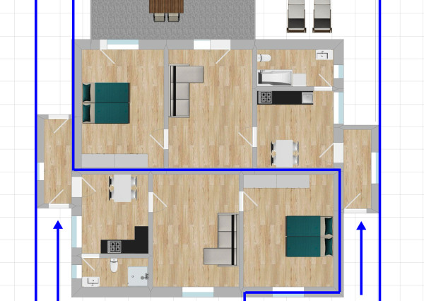 INVESTIČNÁ PRÍLEŽITOSŤ- 3-i byt so záhradou a terasou