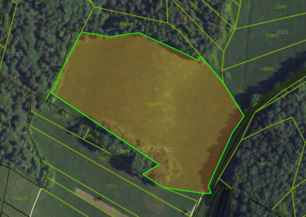 EXKLUZÍVNE - Malá Lehota, rozľahlý pozemok na samote - 16157m2