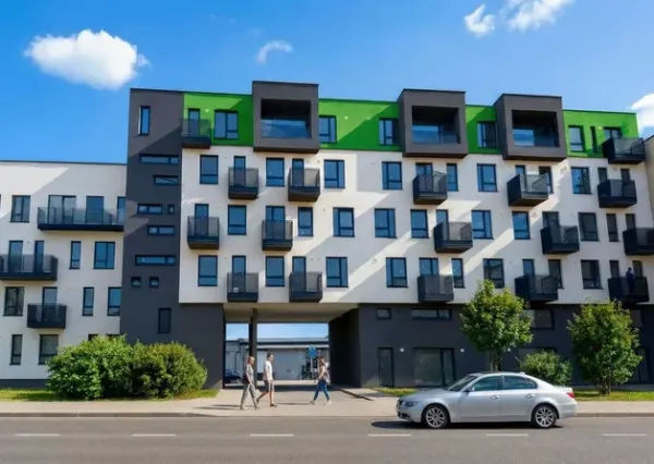 Na preda garsónka /1 izbový/ s veľkým balkónom  a pivnicou